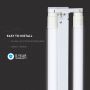 VT-12027 DOUBLE BATTEN FITTING-120CMX2 WITH 18Wx2 SAMSUNG LED TUBES 4000K