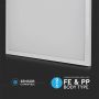 VT-6142 40W LED BACKLIT PANEL 600x600MM 2IN1(SURFACE/RECESSED) 4000K (100LM/W) 6PCS/PACK