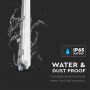 VT-6028 1X10W WATERFROOF FITTING (60CM) WITH LED TUBE 6400K IP65