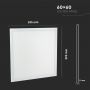 VT-6140 40W Panel LED  595x595MM / Barwa:6400K / IP65 / Opakowanie: 6szt.