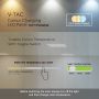 VT-6240 40W Panel LED 600x600mm / Barwa: 3w1 / Opakowanie:6 szt.