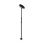 VT-948 8W LED SOLAR GARDEN LIGHT 4000K WHITE+BLACK BODY