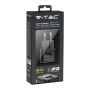 VT-5330 30W CHARGING ADAPTER 1 PD+1 QC PORT BLACK