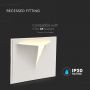 VT-11006 GU10 WALL FITTING G9 WHITE BODY