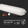 VT-160 60W Oprawa hermetyczna aluminiowa 120cm / Chip SAMSUNG / Barwa:4000K / 5 Lat gwarancji
