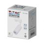 VT-11016 GU10 TRACK FITTING WHITE