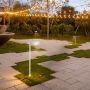 VT-11107 7W LED BOLLARD LAMP 3000K WHITE BODY IP65