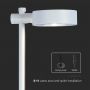 VT-11107 7W LED BOLLARD LAMP 4000K WHITE BODY IP65