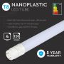 VT-122 18W T8 NANO PLASTIC TUBE (120CM) SAMSUNG CHIP 6400K (120LM/W)