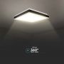 VT-7757 38W LED DESIGNER LIGHT 4000K BLACK SQ