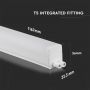 VT-125 16W T5 Belka oswietleniowa LED 120cm / Chip SAMSUNG / Barwa:3000K