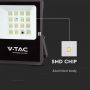 VT-55100 100W LED SOLAR FLOODLIGHT 6400K