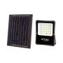 VT-55300 300W LED SOLAR FLOODLIGHT 3000K WARM WHITE