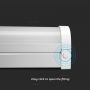 VT-4006E 40W/50W/60W LED BATTEN FITTING EMERGENCY BATTERY 6FT SAMSUNG CHIP CCT 3IN1 135LM/W