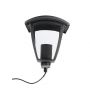 VT-736 E27 LAWN LAMP- BLACK