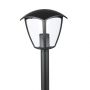 VT-736 E27 LAWN LAMP- BLACK