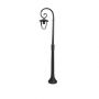 VT-737 E27 POLE LAMP-BLACK (1 HEAD)