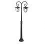 VT-738 PE27 POLE LAMP-BLACK (2 HEADS)