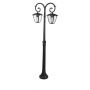 VT-738 PE27 POLE LAMP-BLACK (2 HEADS)