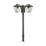 VT-740 E27 POLE LAMP-BLACK (3 HEADS)