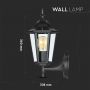 VT-749 E27 WALL LAMP -MATT BLACK(UP)