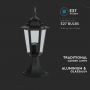 VT-753 E27 STANDLAMP- MATT BLACK