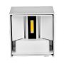 VT-759 6W Kinkiet kwadrat LED / CHIP BRIDGELUX / Barwa:3000K / Bialy