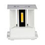 VT-759 6W LED UP-DOWN WALL LIGHT WITH BRIDGELUX CHIP 4000K WHITE-SQUARE