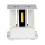 VT-759 6W Kinkiet kwadrat LED / CHIP BRIDGELUX / Barwa:3000K / Bialy