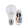 VT-2022 6W A60 RGB BULB (REMOTE CONTROL-DIMMABLE)2700K E27