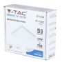 VT-610SQ 12W Panel LED / Chip SAMSUNG / Barwa:4000K / Kwadrat