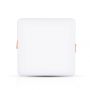 VT-610SQ 12W Panel LED / Chip SAMSUNG / Barwa:4000K / Kwadrat