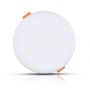 VT-619RD 18W Panel LED / Chip SAMSUNG / Barwa:3000K / Okragly