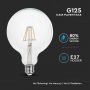 VT-2147 6W G125 LED FILAMENT BULB(CLEAR GLASS) 6400K E27