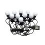 VT-70510 0.5W/BULB LED STRING LIGHT(5M) WITH 10 BULBS-EU PLUG RGBY,24V