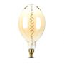 VT-2168D 8W BF180 LED AMBER DOUBLE FILAMENT BULB 2000K E27 DIMMABLE