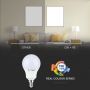 VT-2236 5.5W P45 LED PLASTIC BULB 6400K E14 ,CRI>95