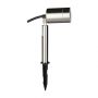 VT-770 GU10 GARDEN SPIKE FITTING STAINLESS STEL BODY -WHITE IP44