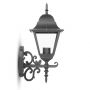 VT-761 E27 WALL LAMP LARGE-MATT BLACK(UP)