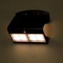 VT-768 3W LED SOLAR WALL LIGHT 4000K+3000K-BLACK BODY