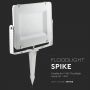 VT-855 FLOODLIGHT SPIKE -WHITE, D:60X H265