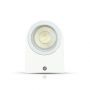 VT-7651 1 WAY GU10 WALL FITTING(ALUMINUM) ROUND-WHITE BODY, IP44