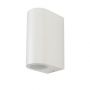 VT-7652 2 WAY GU10 WALL FITTING(ALUMINUM) ROUND-WHITE BODY, IP44