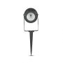 VT-857 12W Oprawa ogrodowa SPIKE / Barwa:3000K / Obudowa: Czarny