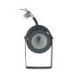 VT-857 12W LED GARDEN LAMP 4000K GREY BODY