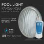 VT-1268 8W IP68 POOL LIGHT RGB WITH REMOTE CONTROL PAR56