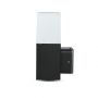 VT-7613 GU10 BOLLARD LAMP,ALUMINIUM BODY -BLACK IP54