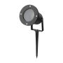 VT-7701 GU10 GARDEN SPIKE FITTING ALUMINUM BODY BLACK IP65