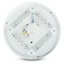 VT-8436 36W LED DOME LIGHT-450MM WITH STARRY COVER CCT:3IN1-ROUND