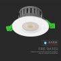 VT-DL0508 5W/8W LED FIRE RATED DOWNLIGHT CCT 4IN1 DIMMABLE